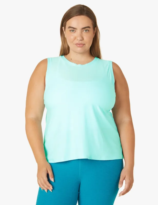 Featherweight Balanced Muscle Tank sold by Beyond Yoga