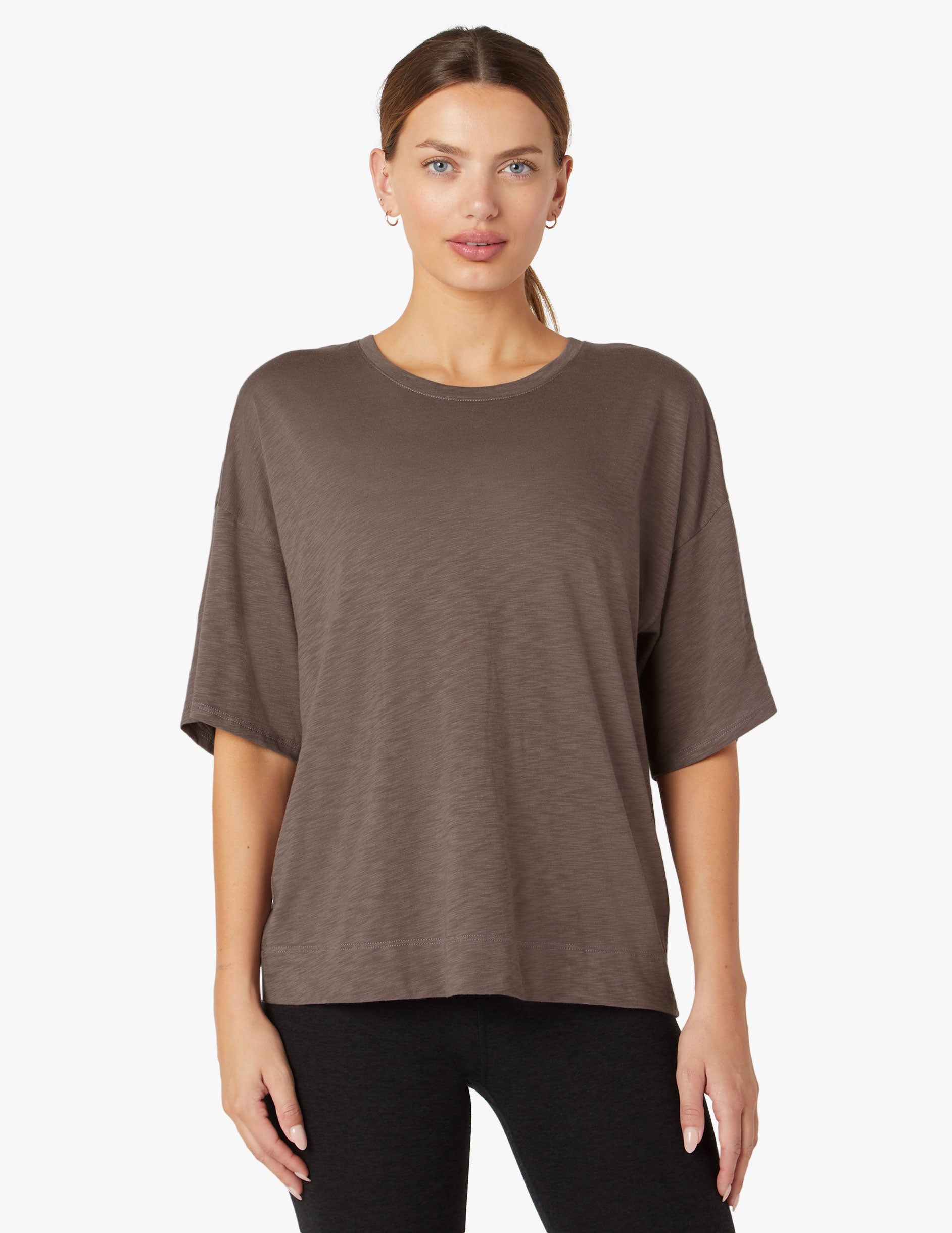 Signature Easy On Me Tee sold by Beyond Yoga