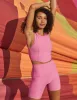 Spacedye Motivate Cropped Tank sold by Beyond Yoga
