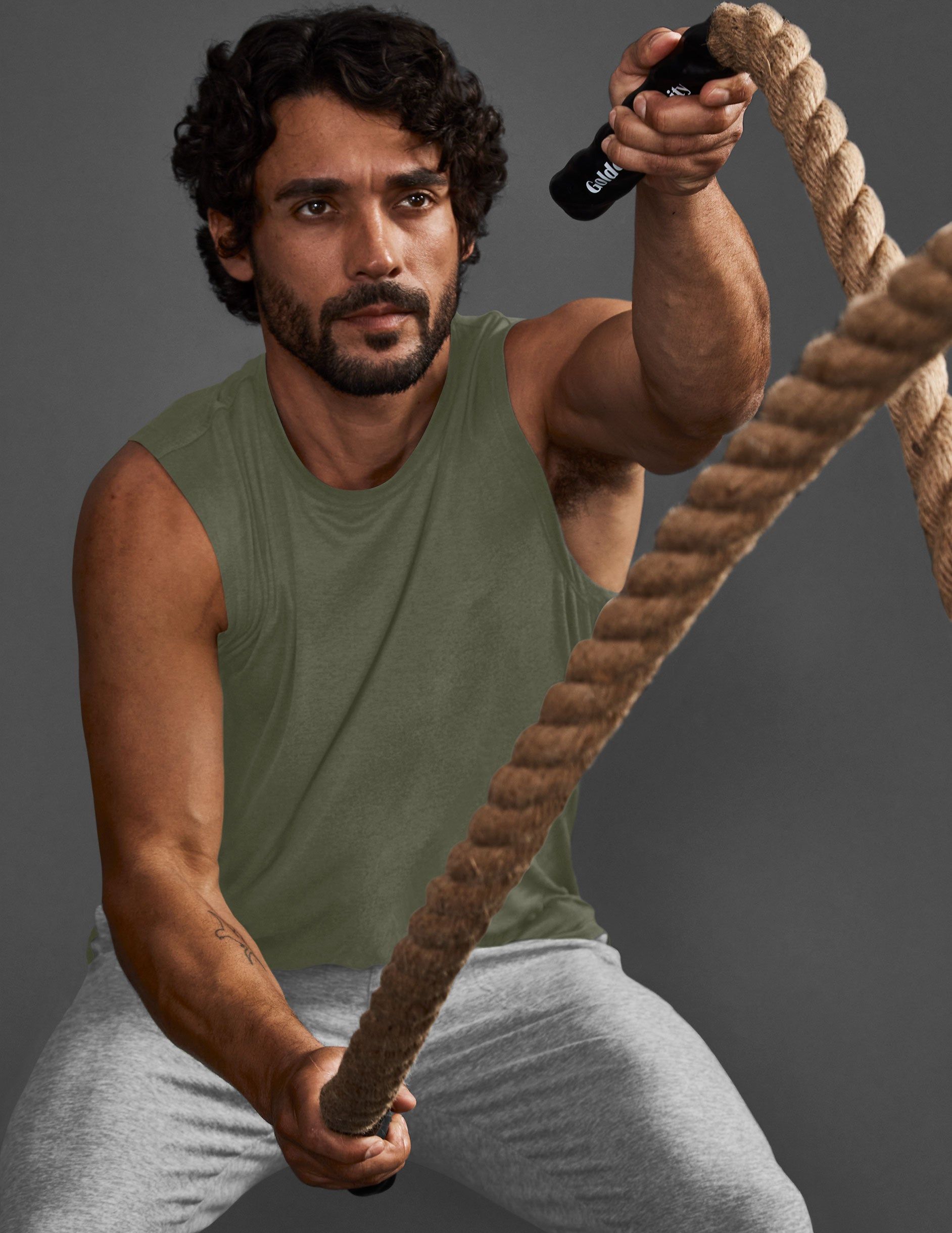 Featherweight Freeflo Men's Muscle Tank sold by Beyond Yoga product image thumbnail 4