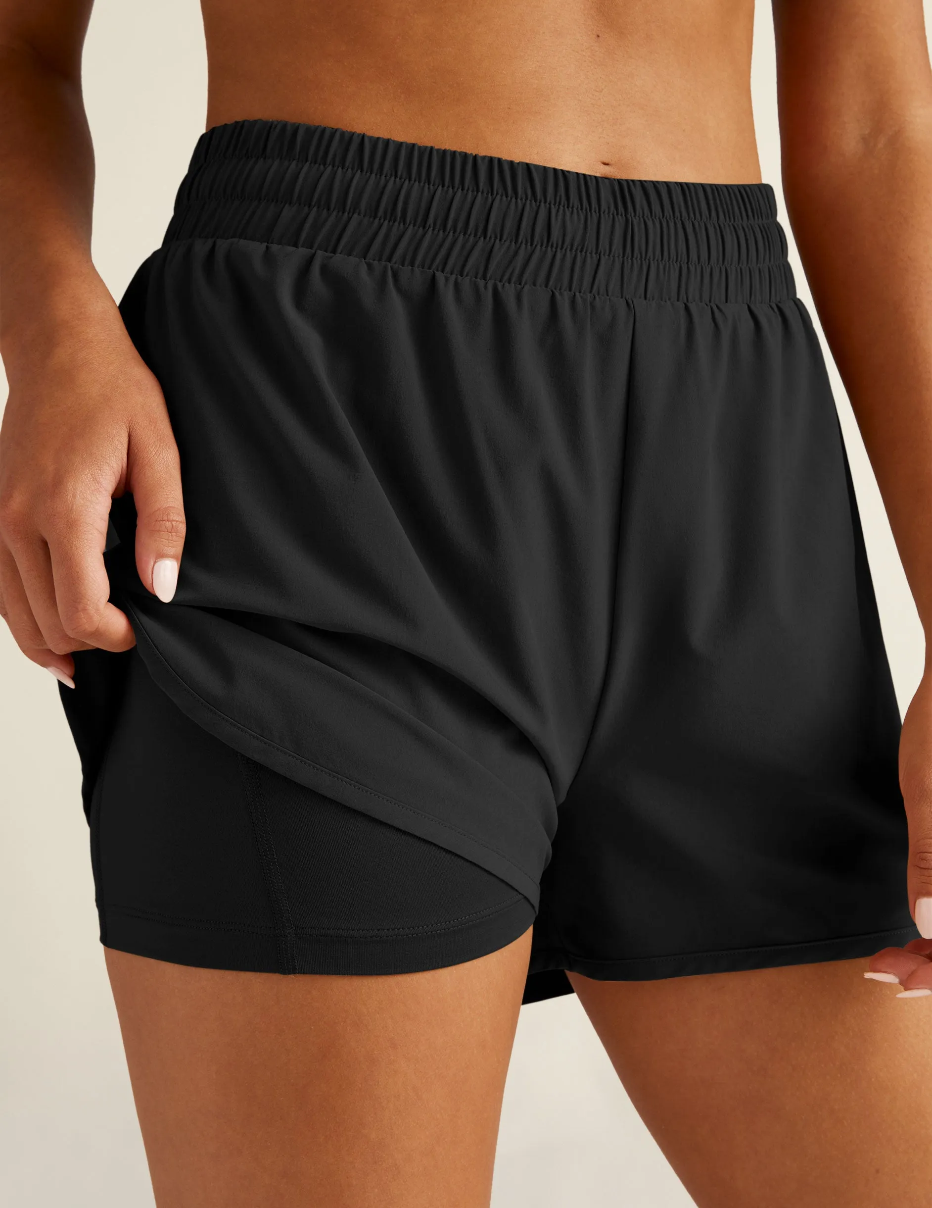 Stretch Woven In Stride Lined Short sold by Beyond Yoga product image thumbnail 4