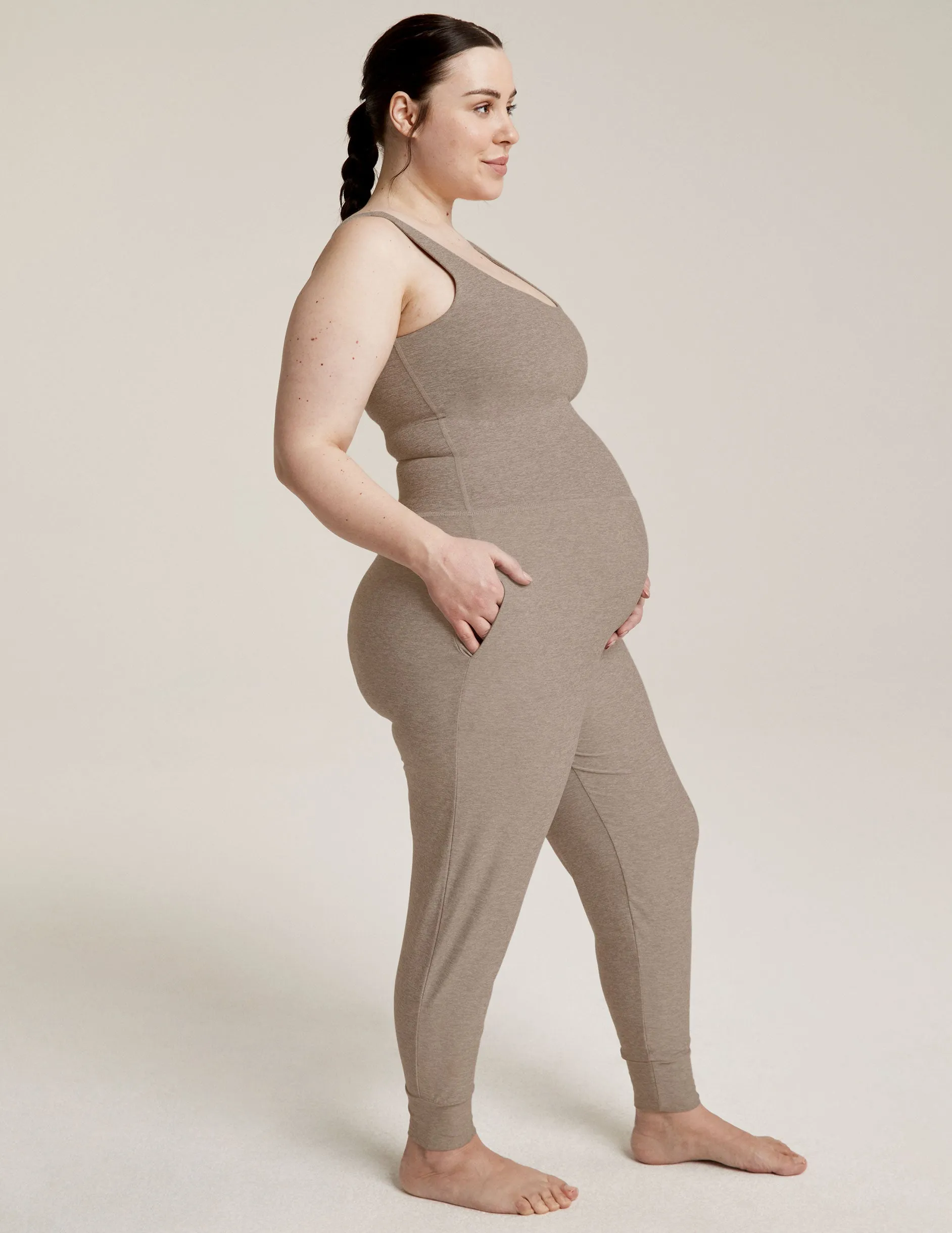 Spacedye Grow In Comfort Maternity Jumpsuit sold by Beyond Yoga product image thumbnail 3