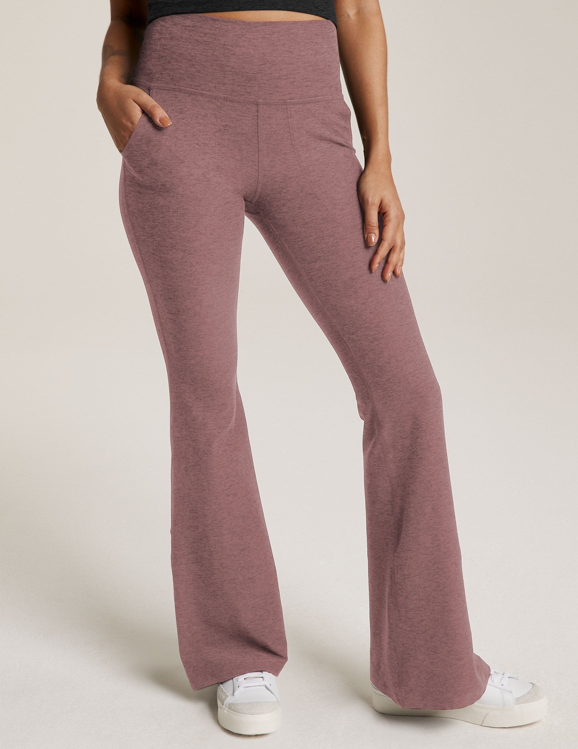 Spacedye All Day Flare High Waisted Pant sold by Beyond Yoga