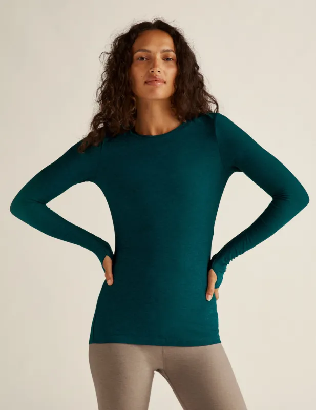 Featherweight Classic Crew Pullover sold by Beyond Yoga