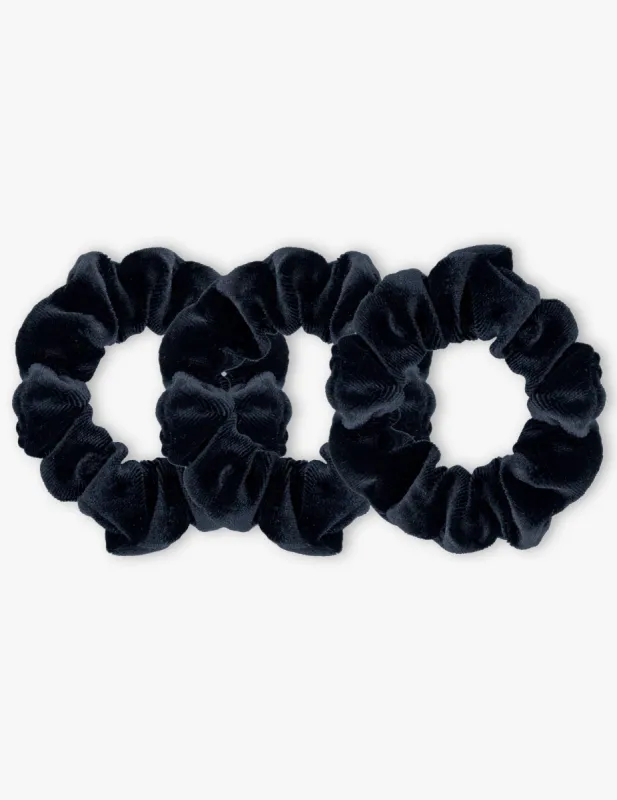 Emi Jay Velvet Scrunchies sold by Beyond Yoga