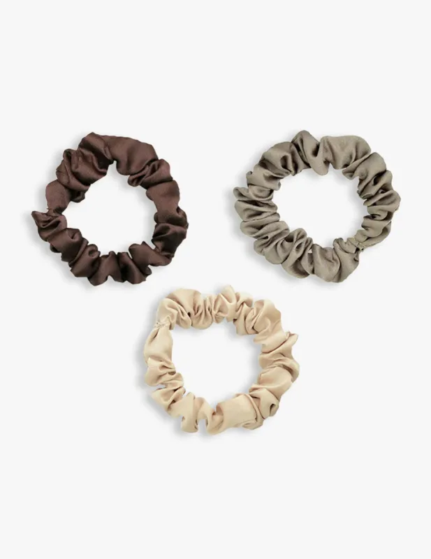 Emi Jay Satin Scrunchies sold by Beyond Yoga