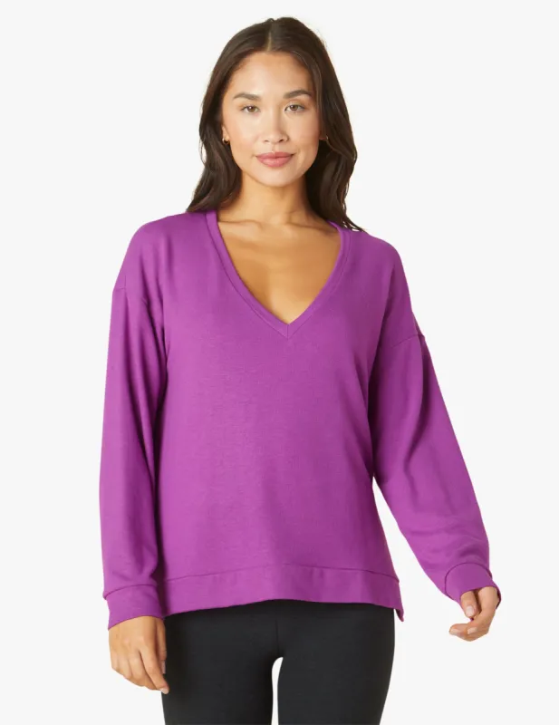 Long Weekend Lounge Pullover sold by Beyond Yoga