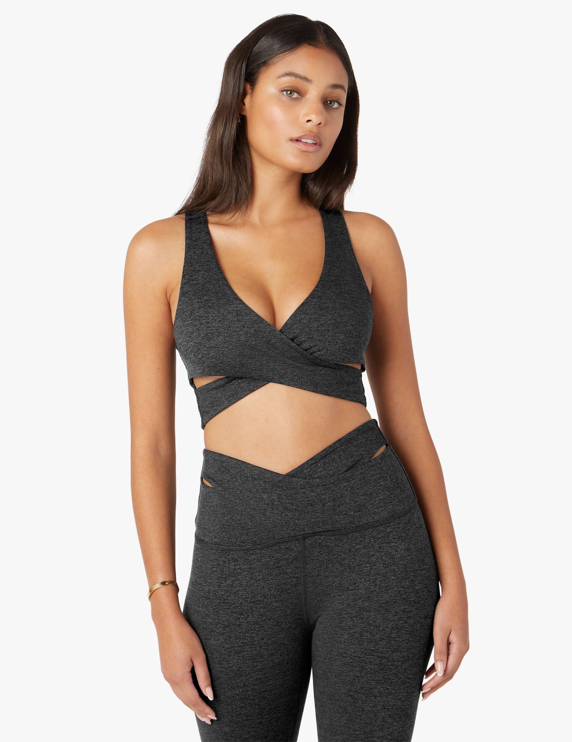 Spacedye That's A Wrap Cropped Tank sold by Beyond Yoga