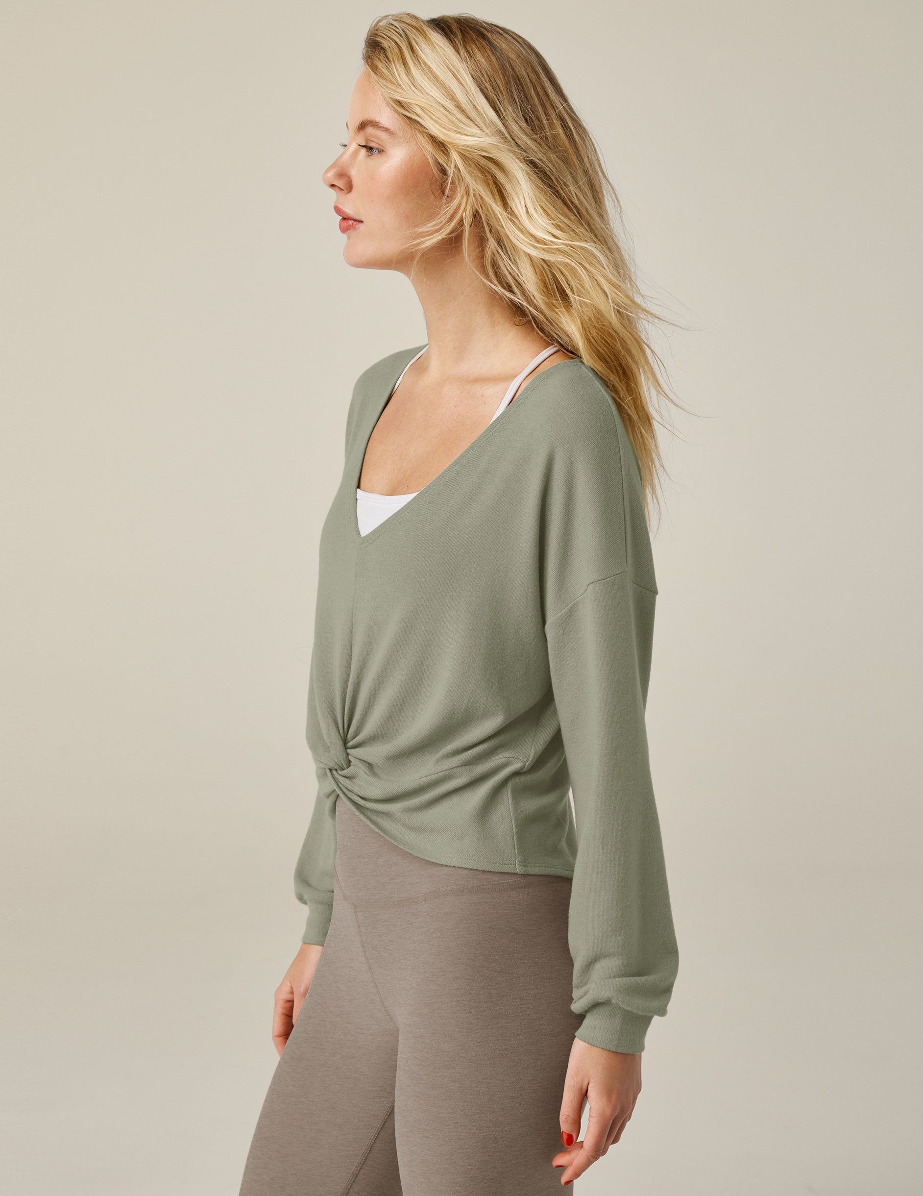 Twist Up Reversible Pullover sold by Beyond Yoga product image thumbnail 3