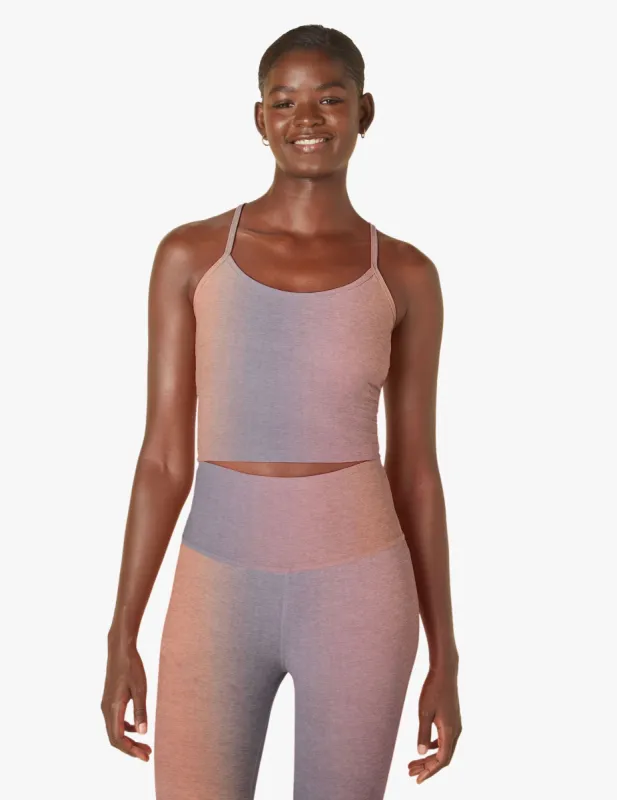 Chai Jewel Prismatic SoftMark Slim Racerback Cropped Tank sold by Beyond Yoga