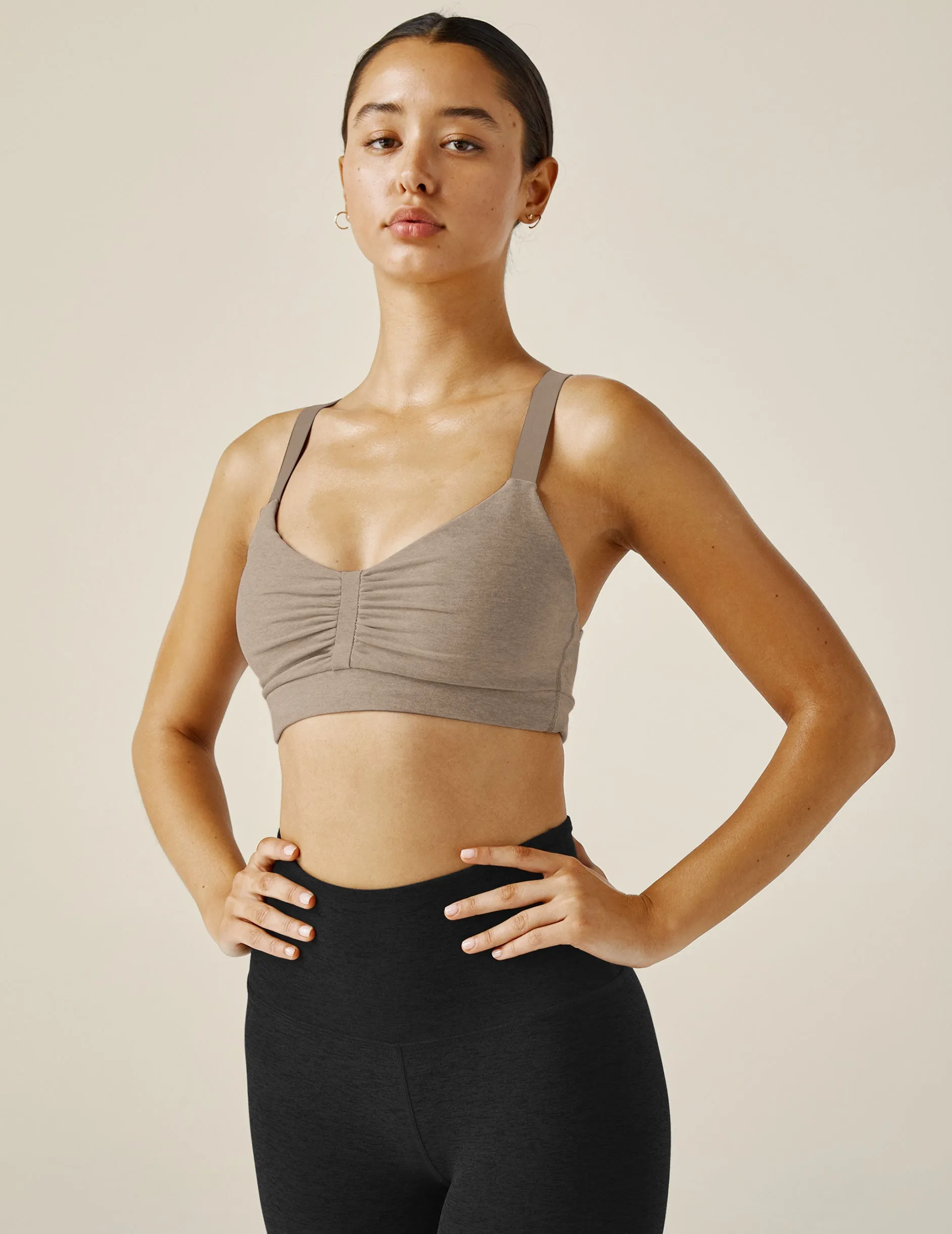 Spacedye On Center Bra sold by Beyond Yoga