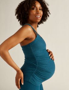 Featherweight Let It Grow Racerback Maternity Tank sold by Beyond Yoga
