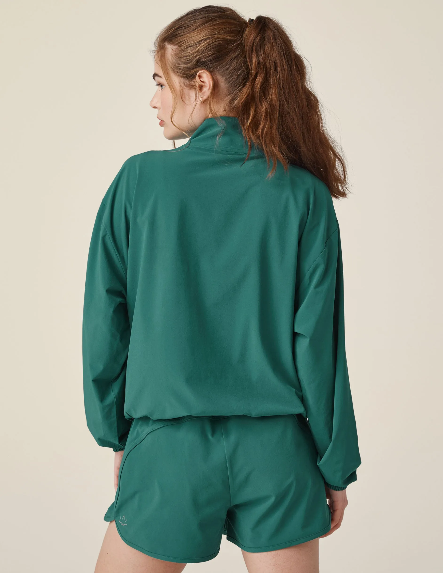 Stretch Woven In Stride Half Zip Pullover sold by Beyond Yoga product image thumbnail 3