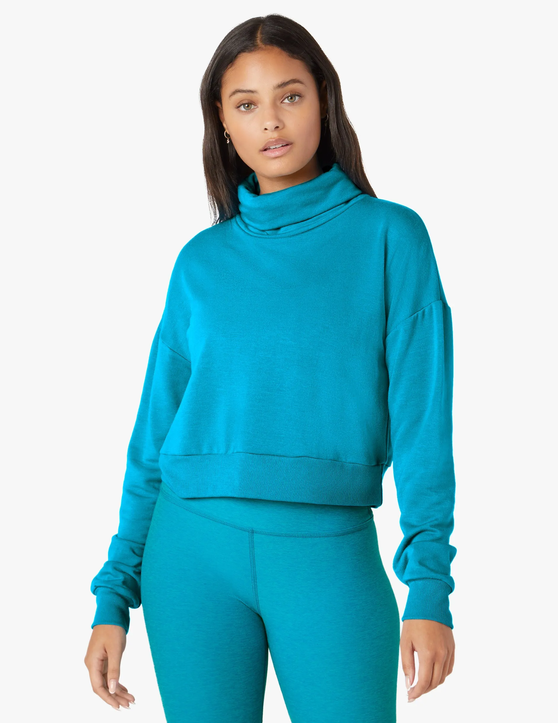 All Time Cropped Pullover sold by Beyond Yoga