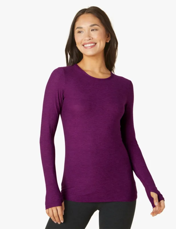 Featherweight Classic Crew Pullover sold by Beyond Yoga