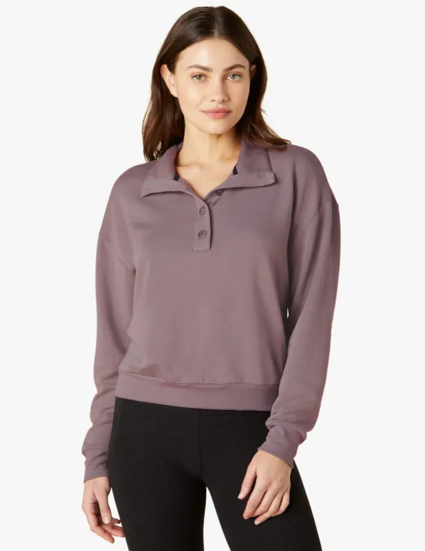 East Coast Button Pullover sold by Beyond Yoga
