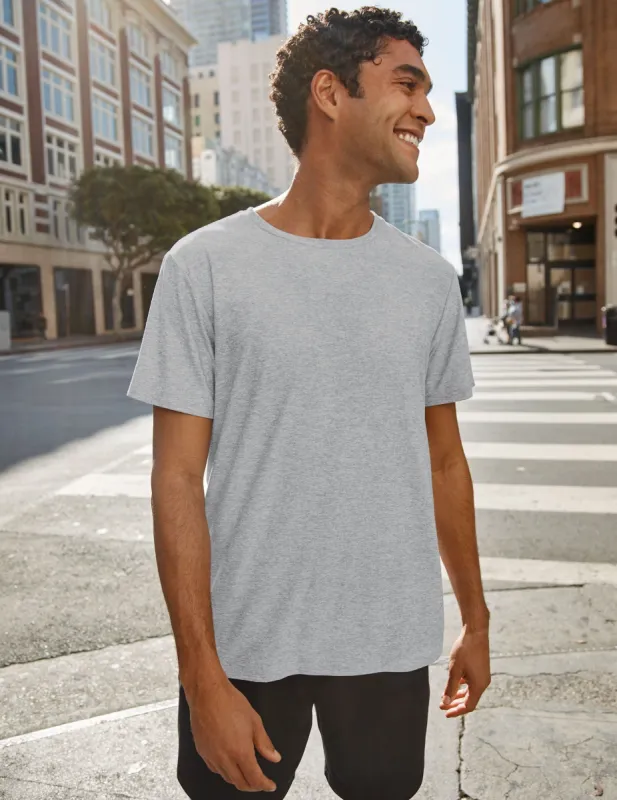Featherweight Always Beyond Men's Crew Tee sold by Beyond Yoga
