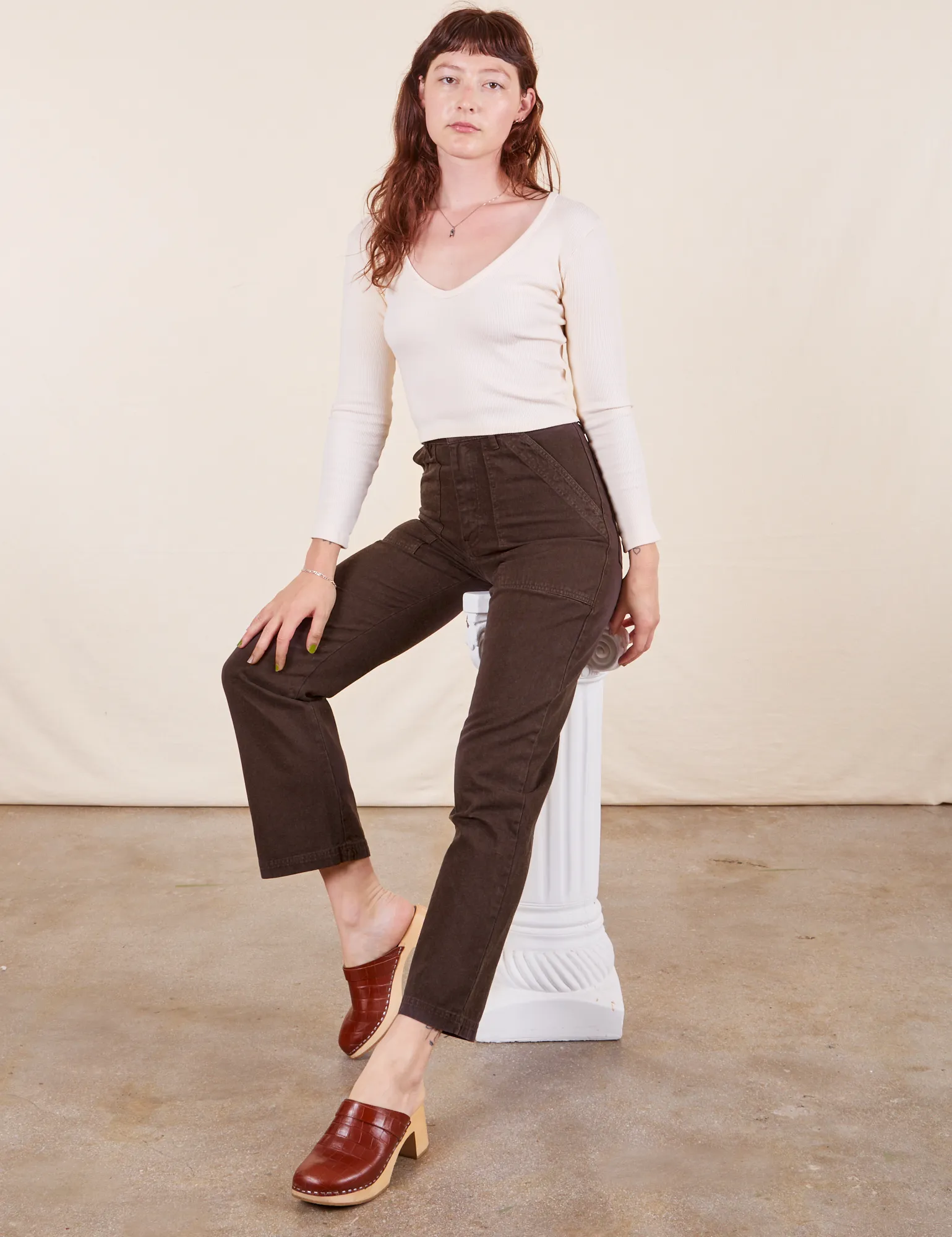 Work Pants - Espresso Brown sold by Big Bud Press