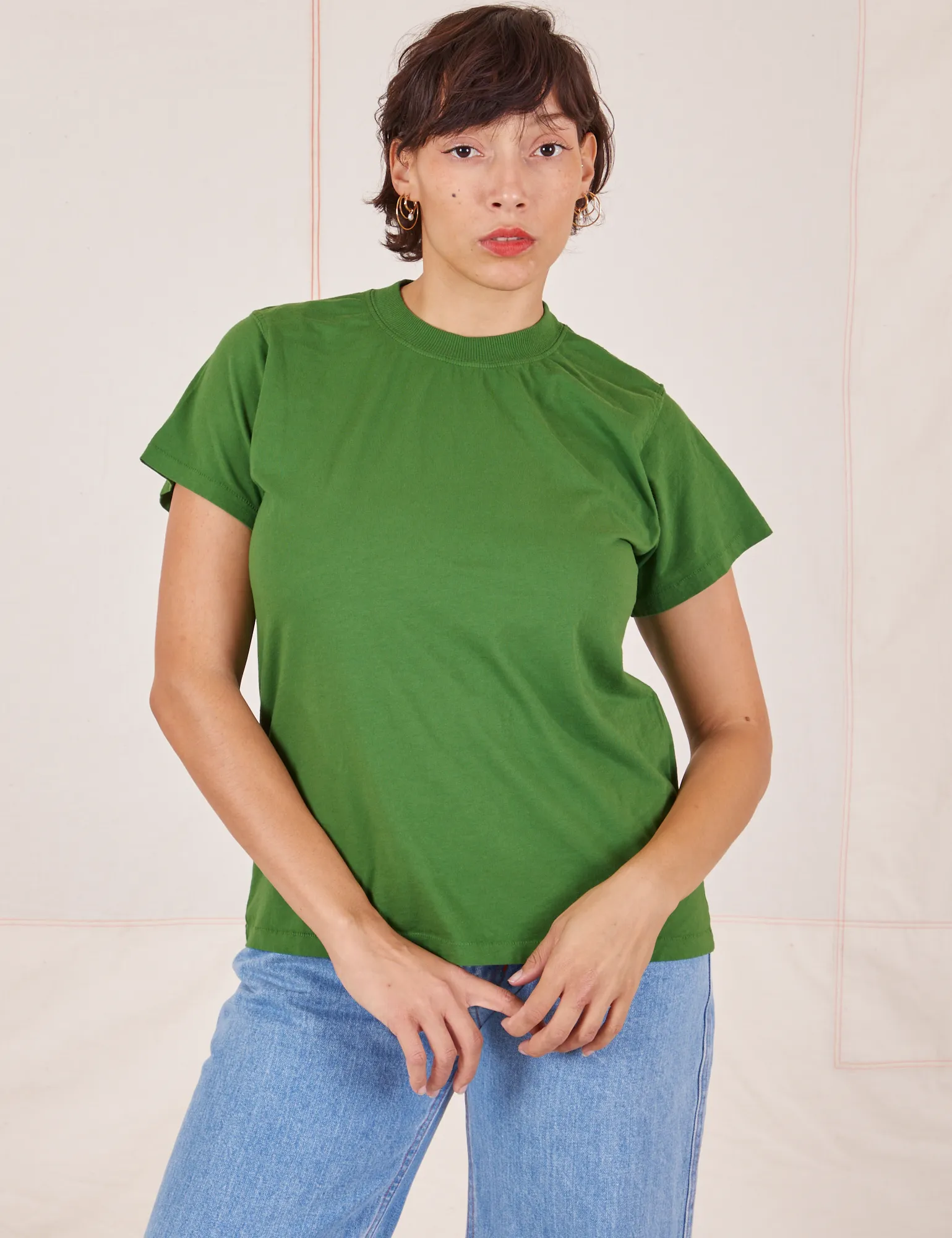 The Organic Vintage Tee - Lawn Green sold by Big Bud Press product image thumbnail 5