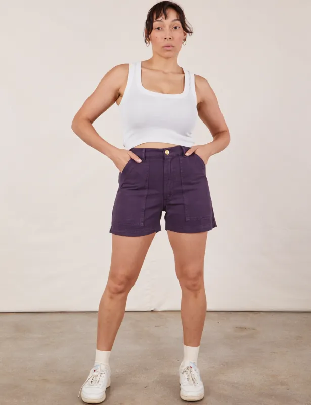 Classic Work Shorts - Nebula Purple sold by Big Bud Press