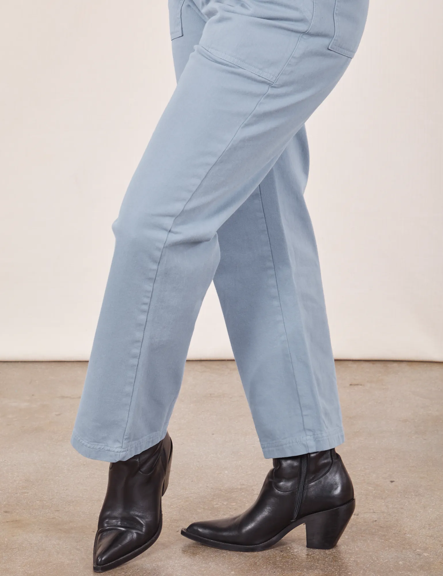 Short Sleeve Jumpsuit - Periwinkle *FINAL SALE* sold by Big Bud Press product image thumbnail 4