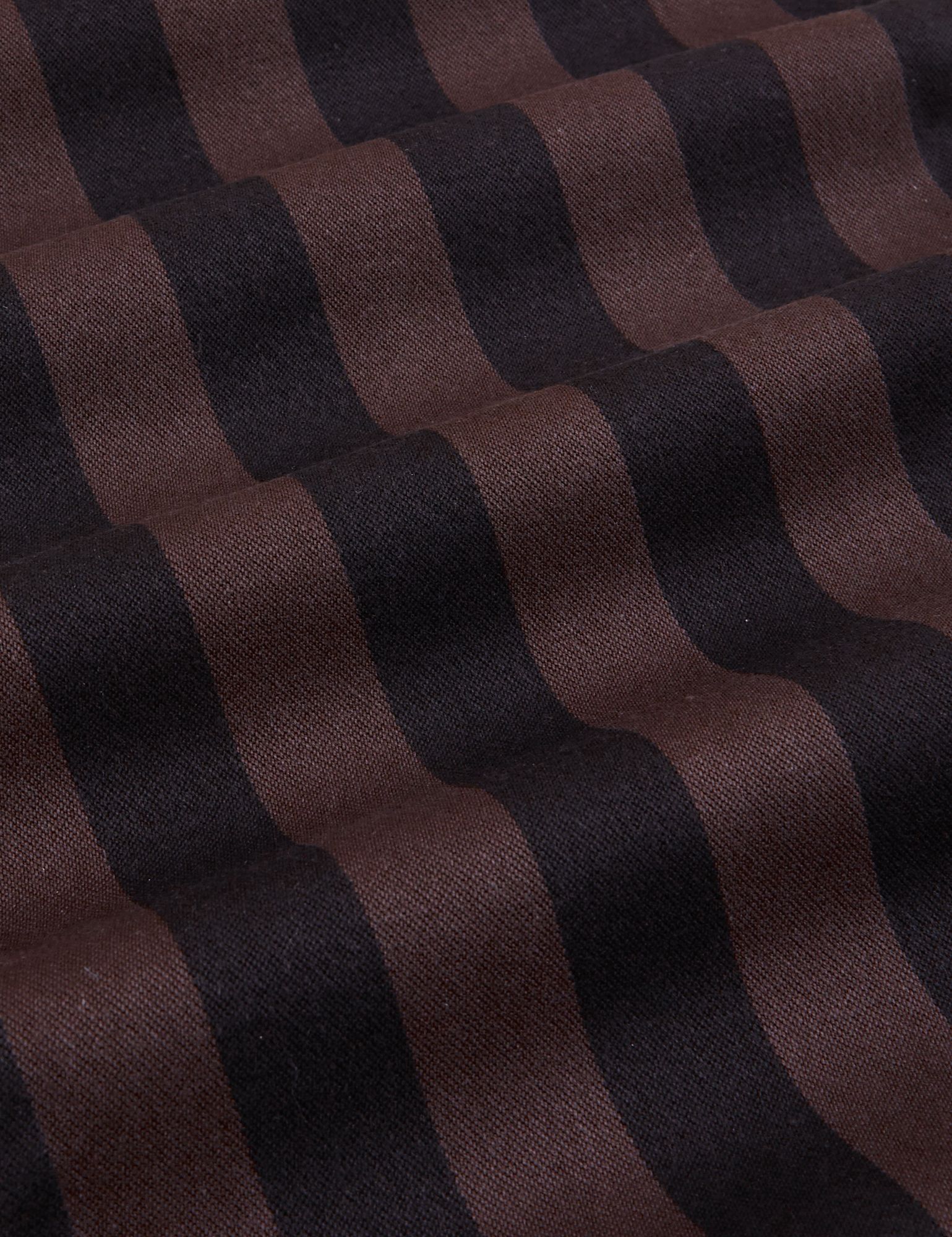 Black Striped Work Pants - Espresso sold by Big Bud Press product image thumbnail 2