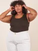 The Tank Top - Espresso Brown sold by Big Bud Press