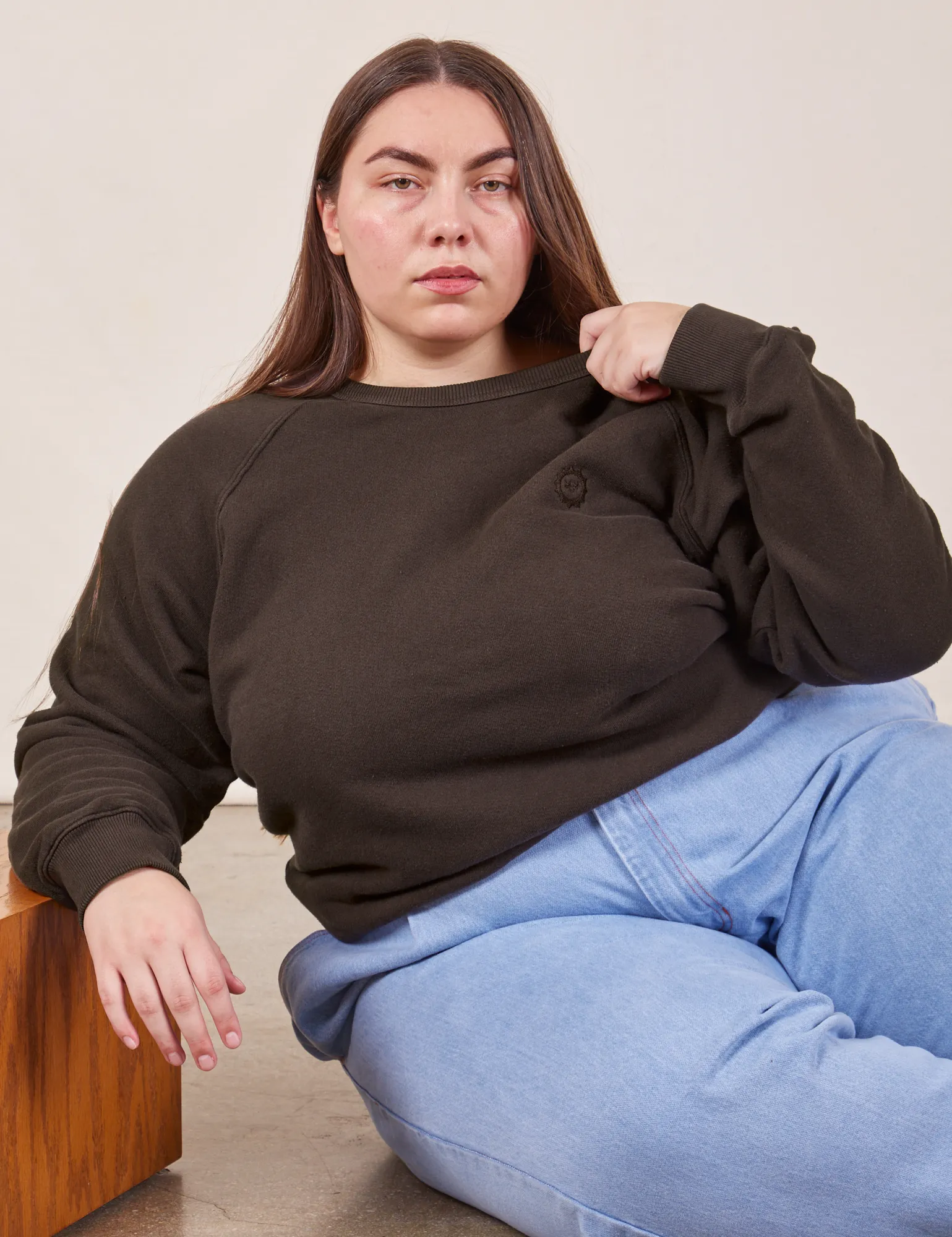 Heavyweight Crew - Espresso Brown *FINAL SALE* sold by Big Bud Press