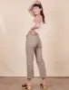 Petite Work Pants - Khaki Grey *FINAL SALE* sold by Big Bud Press