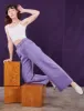 Overdyed Wide Leg Trousers - Faded Grape *FINAL SALE* sold by Big Bud Press