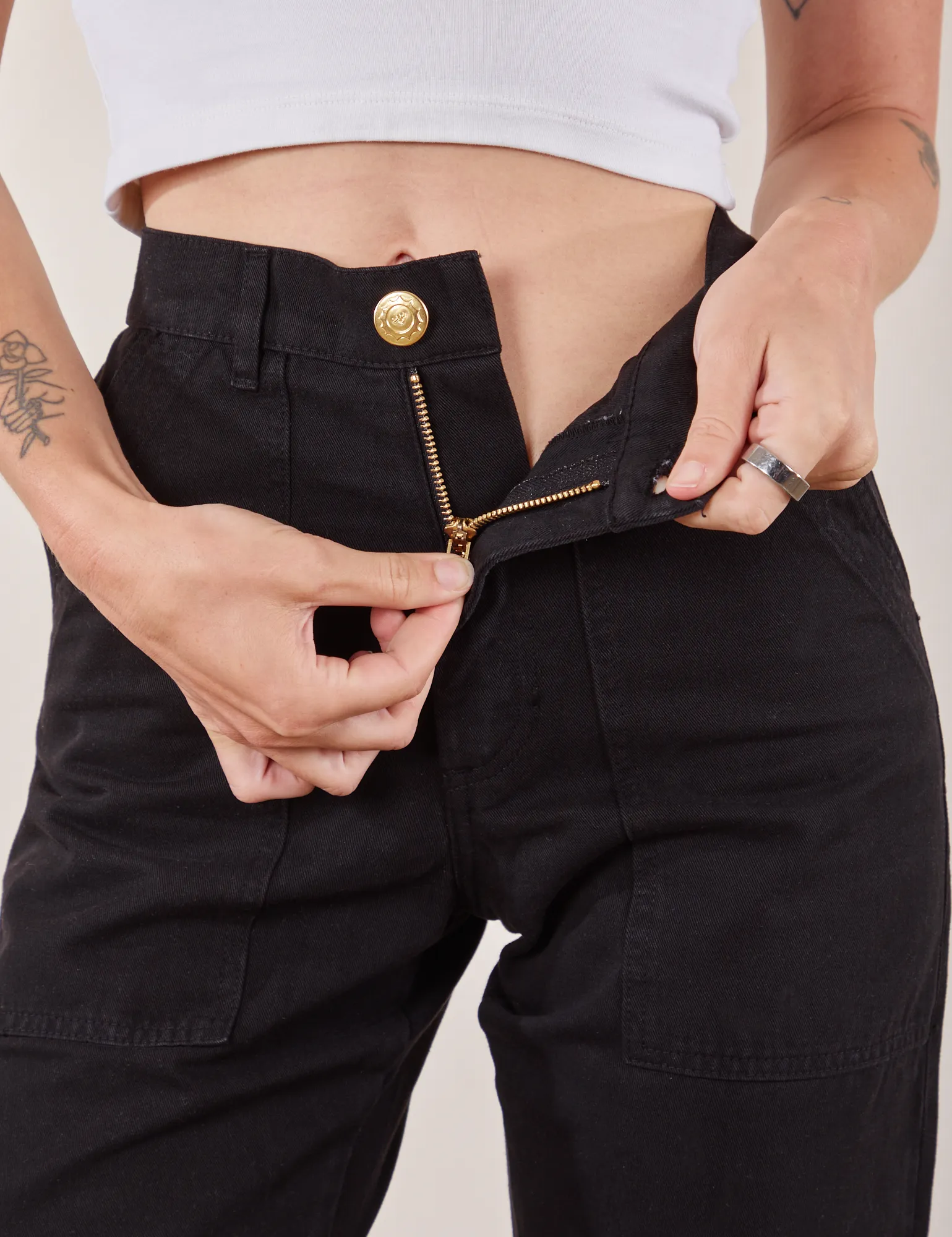 Work Pants - Basic Black sold by Big Bud Press product image thumbnail 5