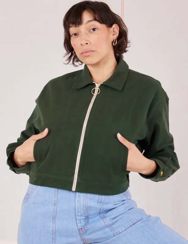 Ricky Jacket - Swamp Green sold by Big Bud Press