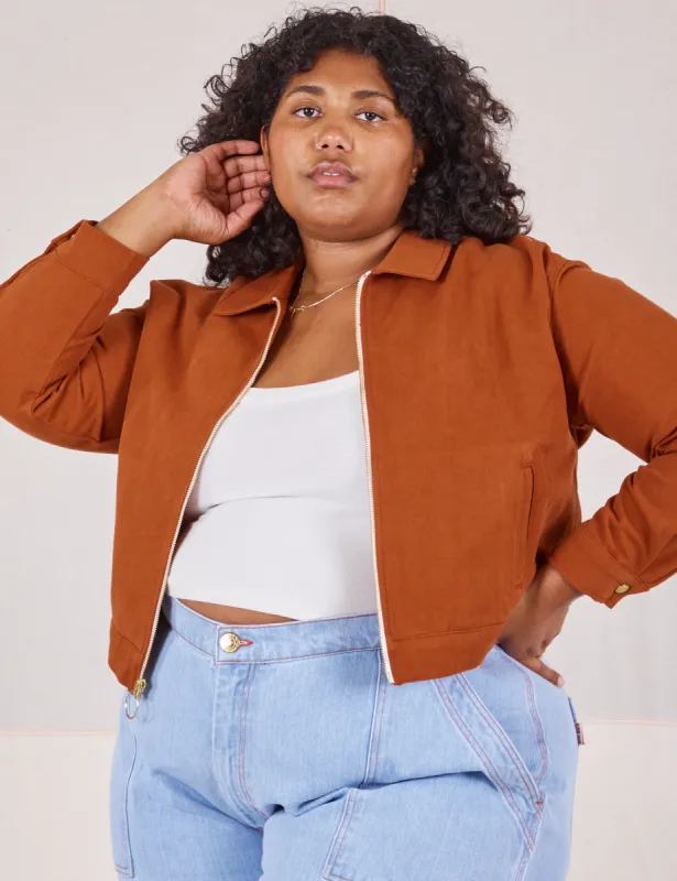 Ricky Jacket - Burnt Terracotta *FINAL SALE* sold by Big Bud Press