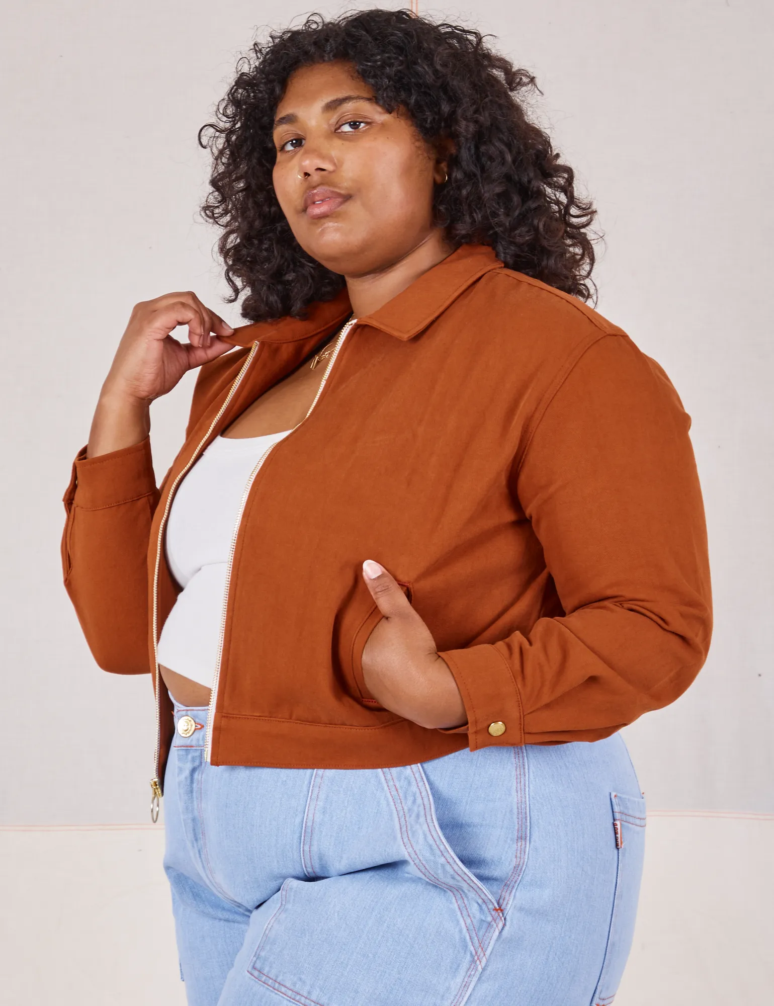 Ricky Jacket - Burnt Terracotta *FINAL SALE* sold by Big Bud Press product image thumbnail 4