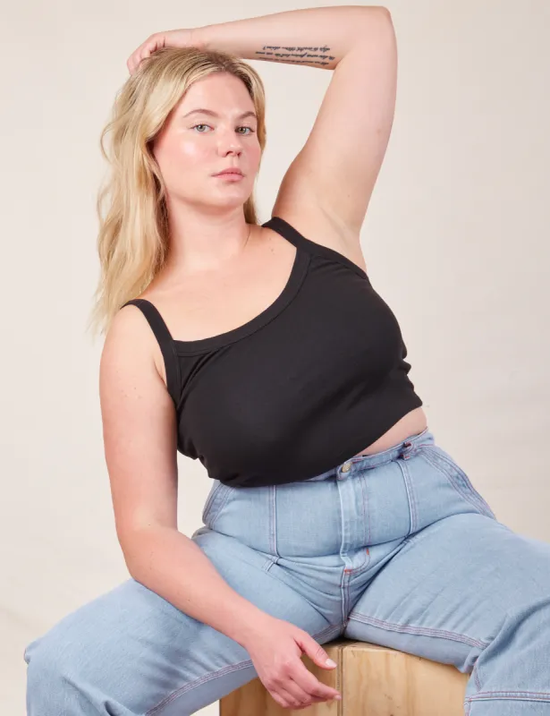 Cropped Cami - Basic Black sold by Big Bud Press