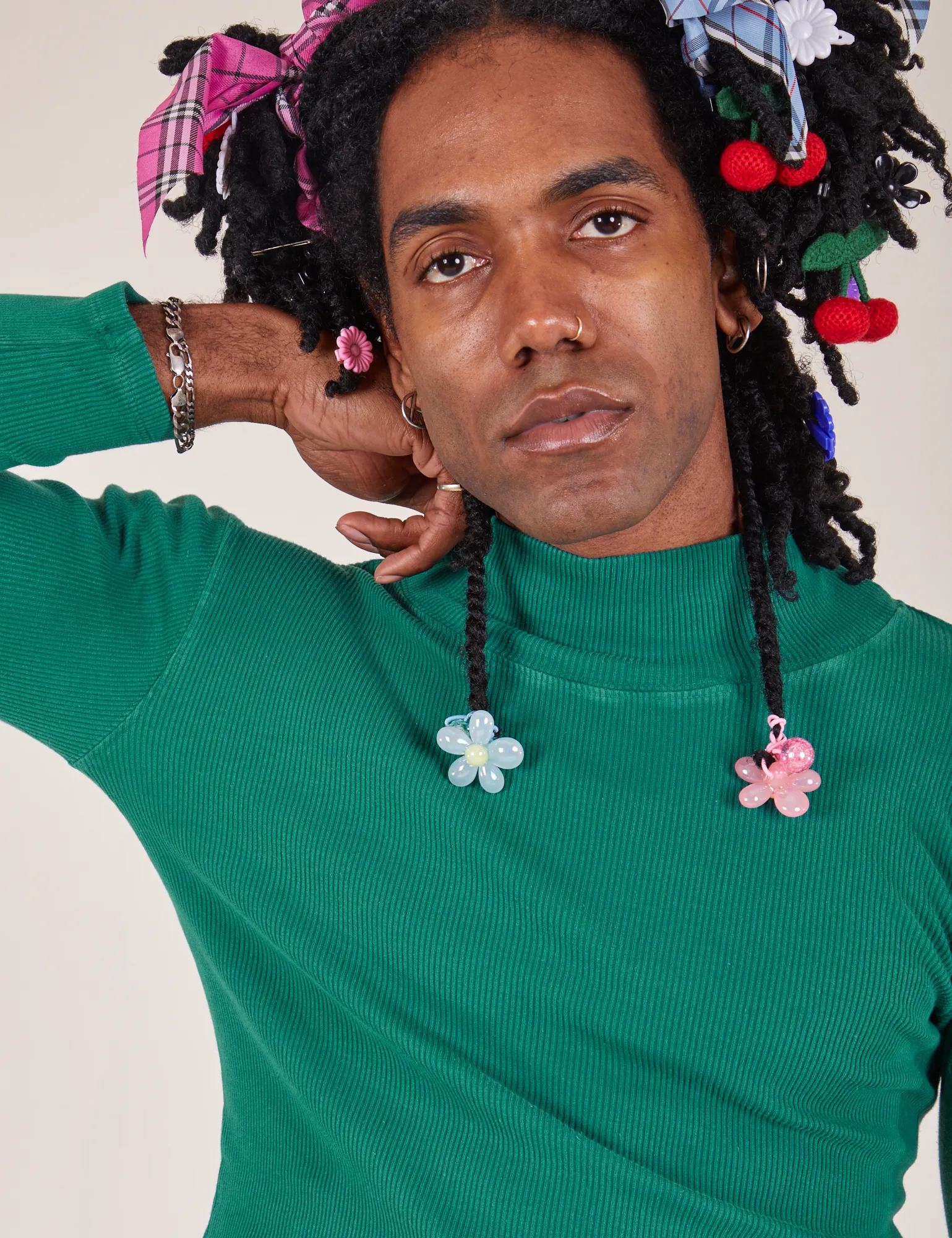 Essential Turtleneck - Hunter Green *FINAL SALE* sold by Big Bud Press product image thumbnail 3