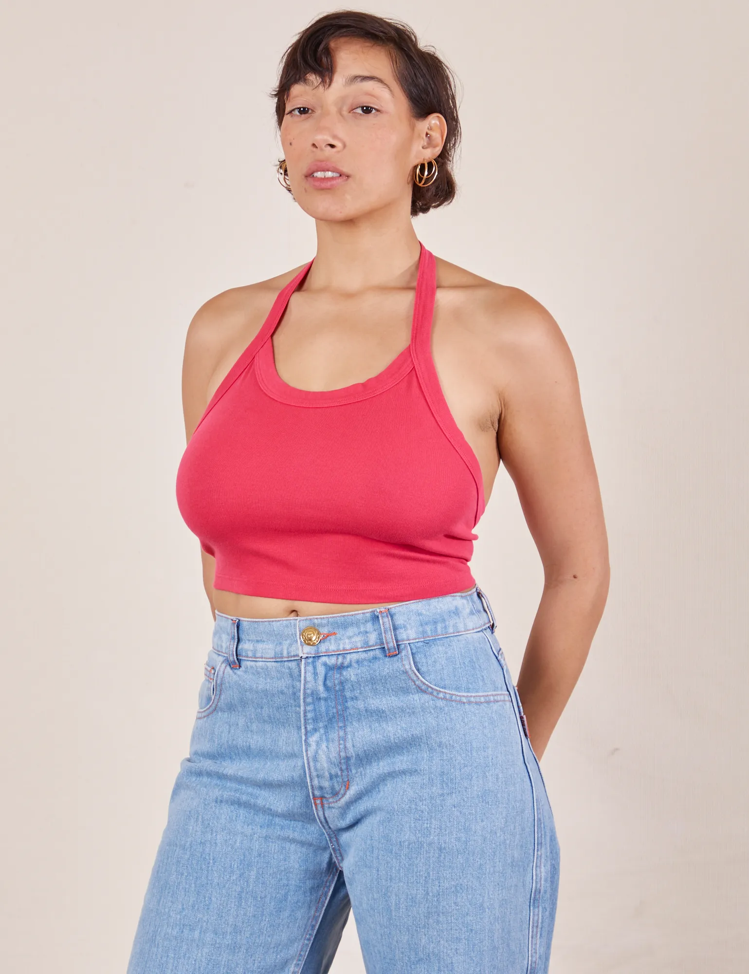 Halter Top - Hot Pink sold by Big Bud Press