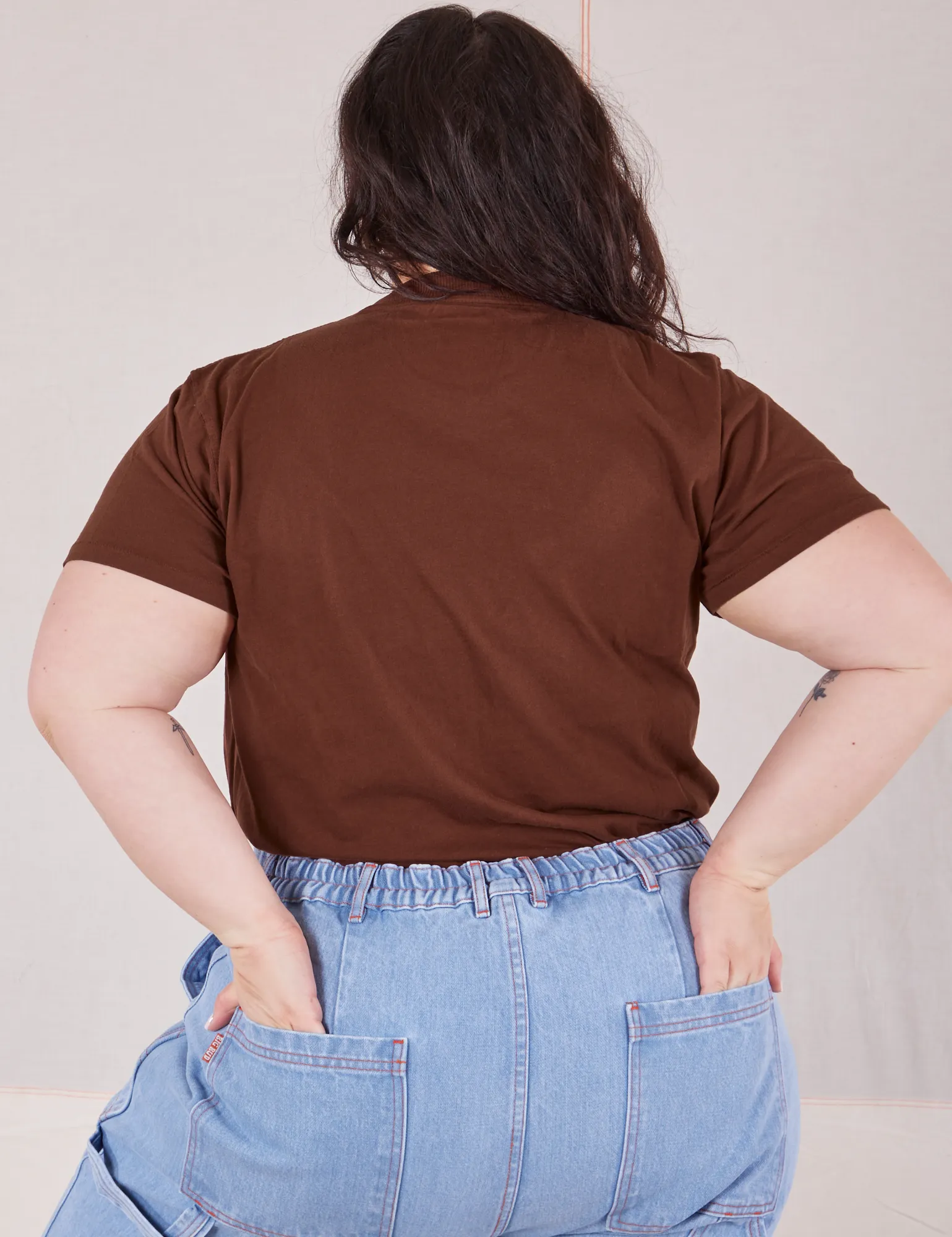 The Organic Vintage Tee - Fudgesicle Brown sold by Big Bud Press product image thumbnail 4