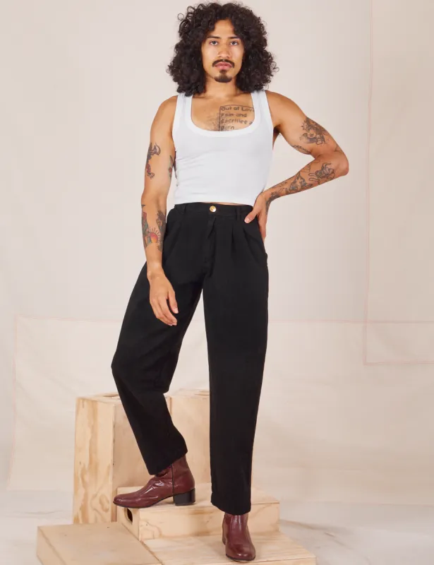 Heavyweight Trousers - Basic Black sold by Big Bud Press
