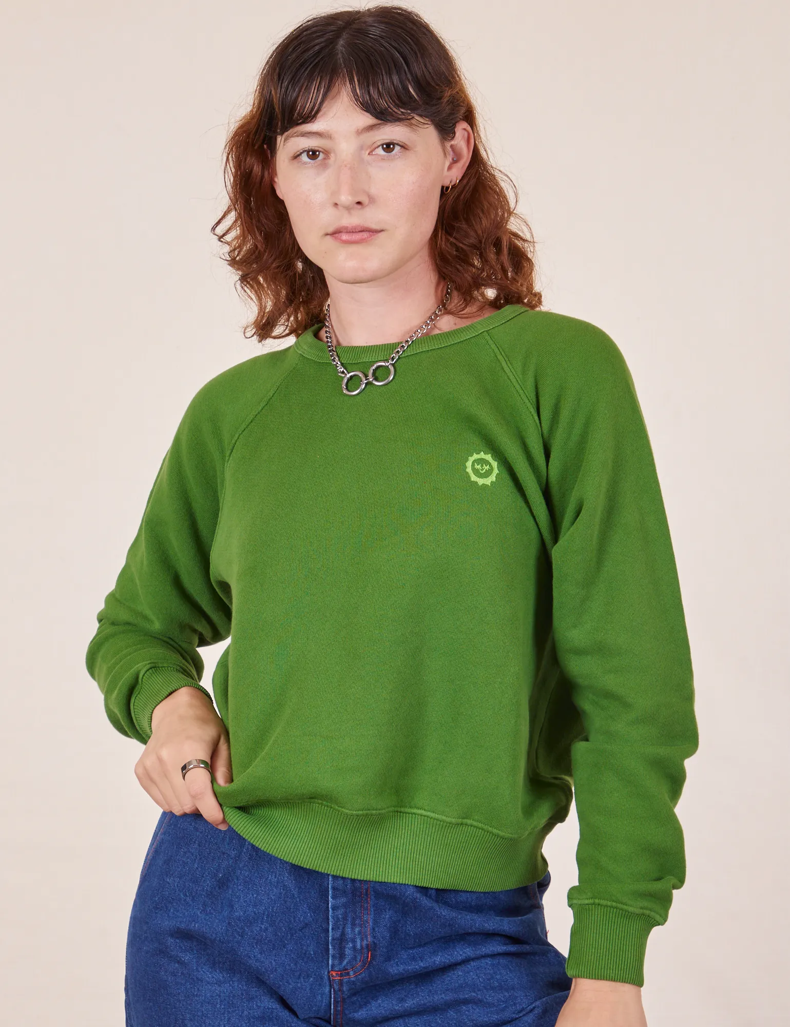 Heavyweight Crew - Lawn Green *FINAL SALE* sold by Big Bud Press product image thumbnail 3