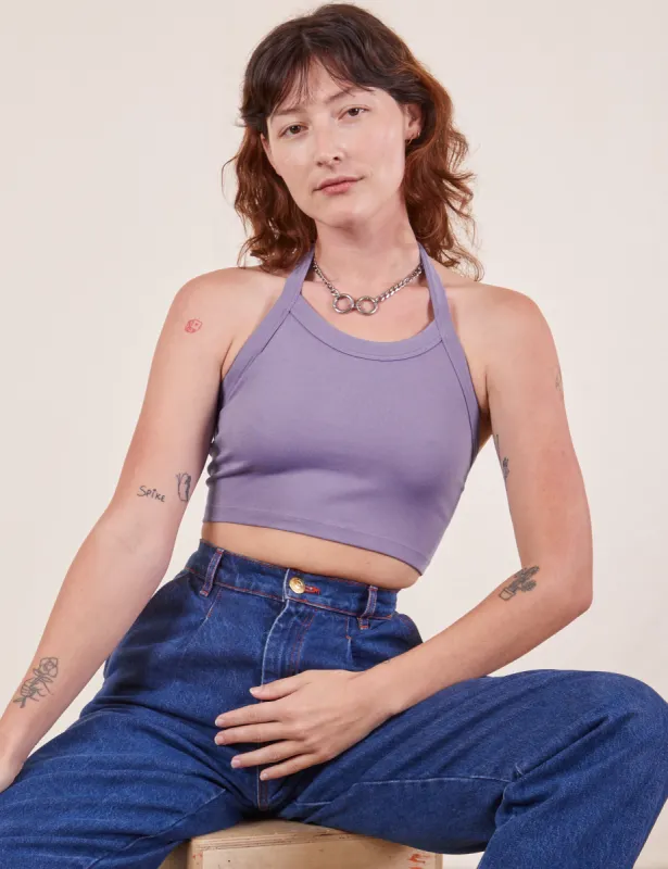 Halter Top - Faded Grape sold by Big Bud Press