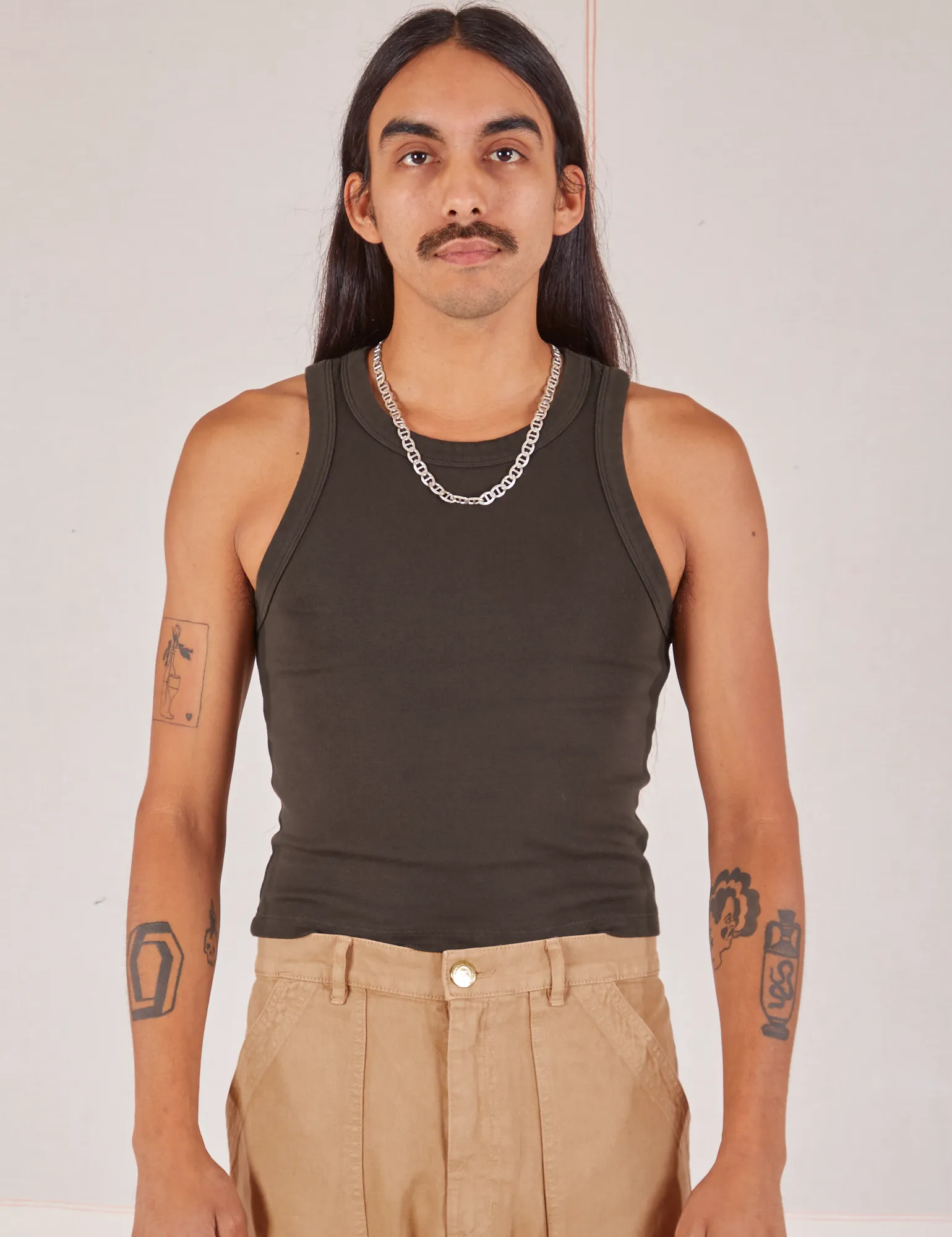 Racerback Tank - Espresso Brown sold by Big Bud Press product image thumbnail 5