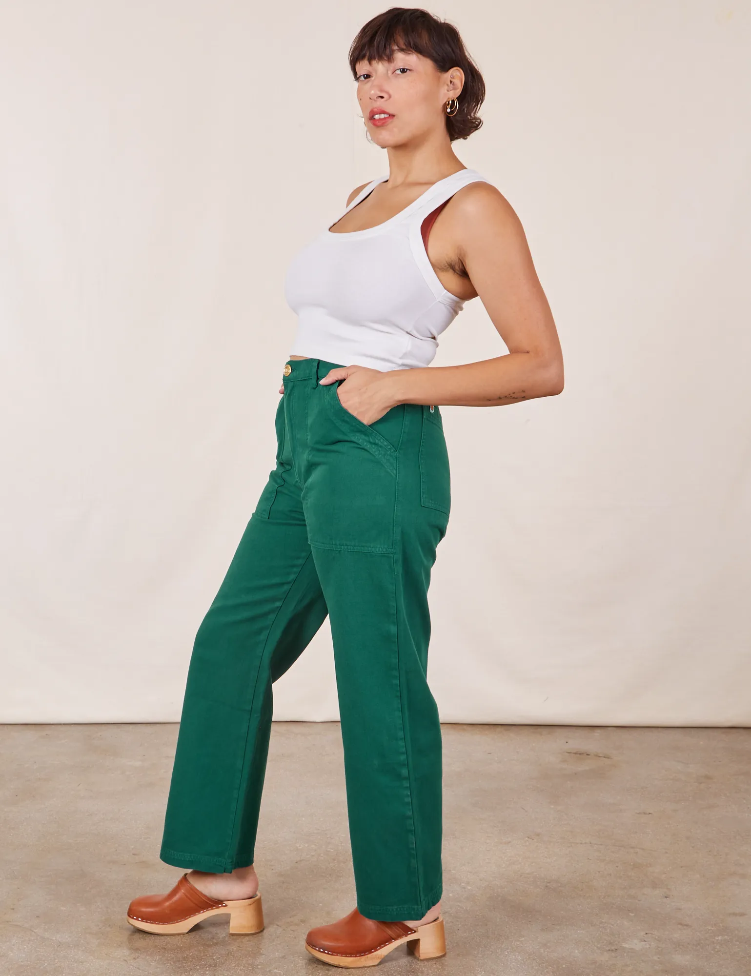 Work Pants - Hunter Green *FINAL SALE* sold by Big Bud Press product image thumbnail 5