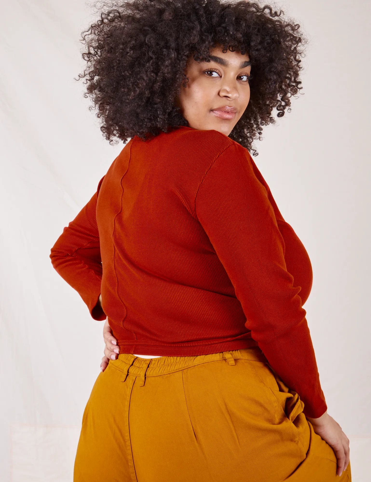 Wrap Top - Paprika sold by Big Bud Press product image thumbnail 4