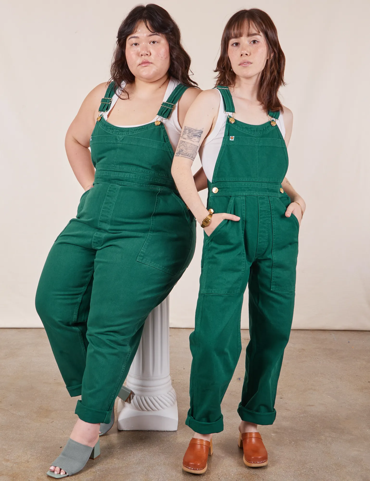Original Overalls - Mono Hunter Green *FINAL SALE* sold by Big Bud Press