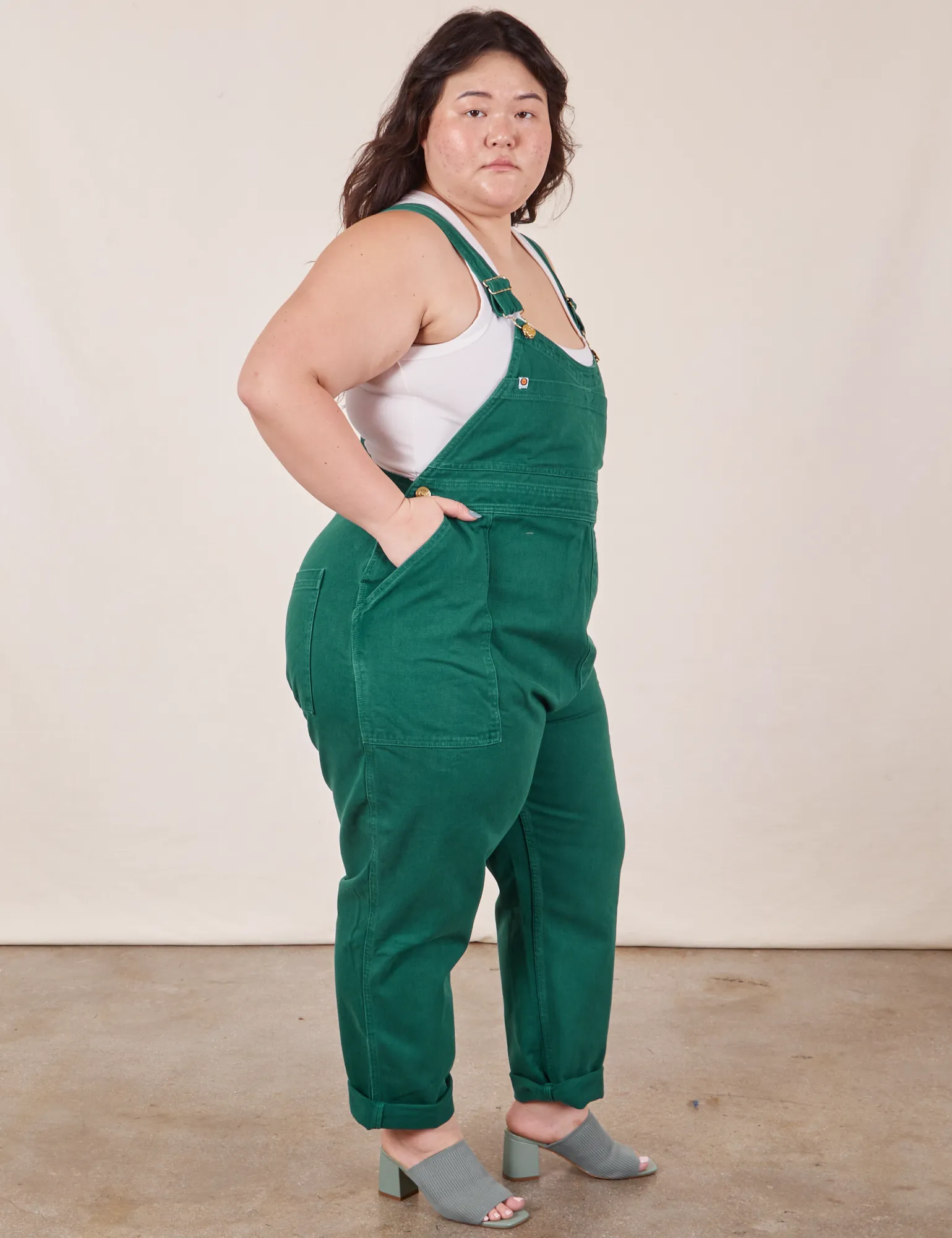 Original Overalls - Mono Hunter Green *FINAL SALE* sold by Big Bud Press product image thumbnail 5