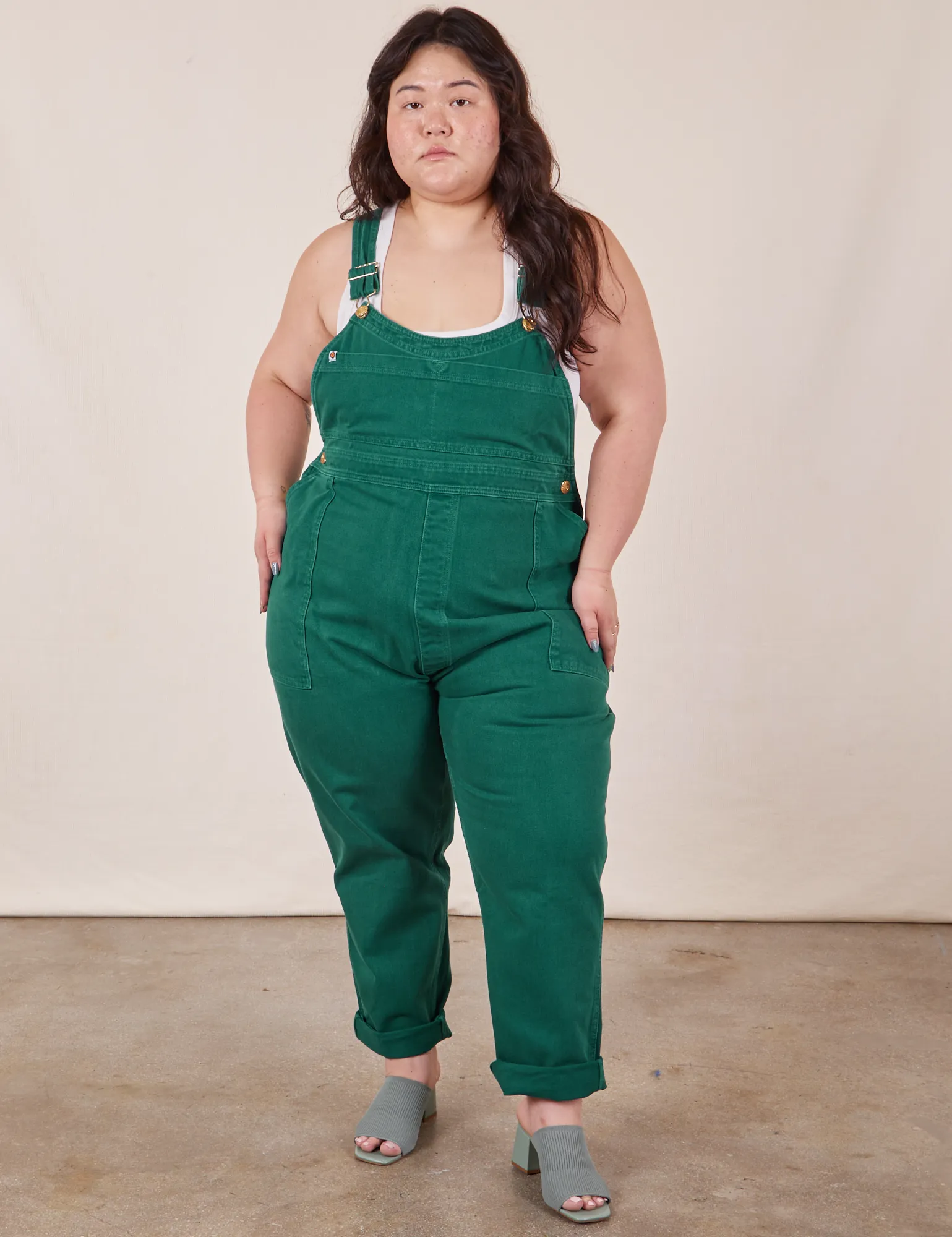 Original Overalls - Mono Hunter Green *FINAL SALE* sold by Big Bud Press product image thumbnail 3
