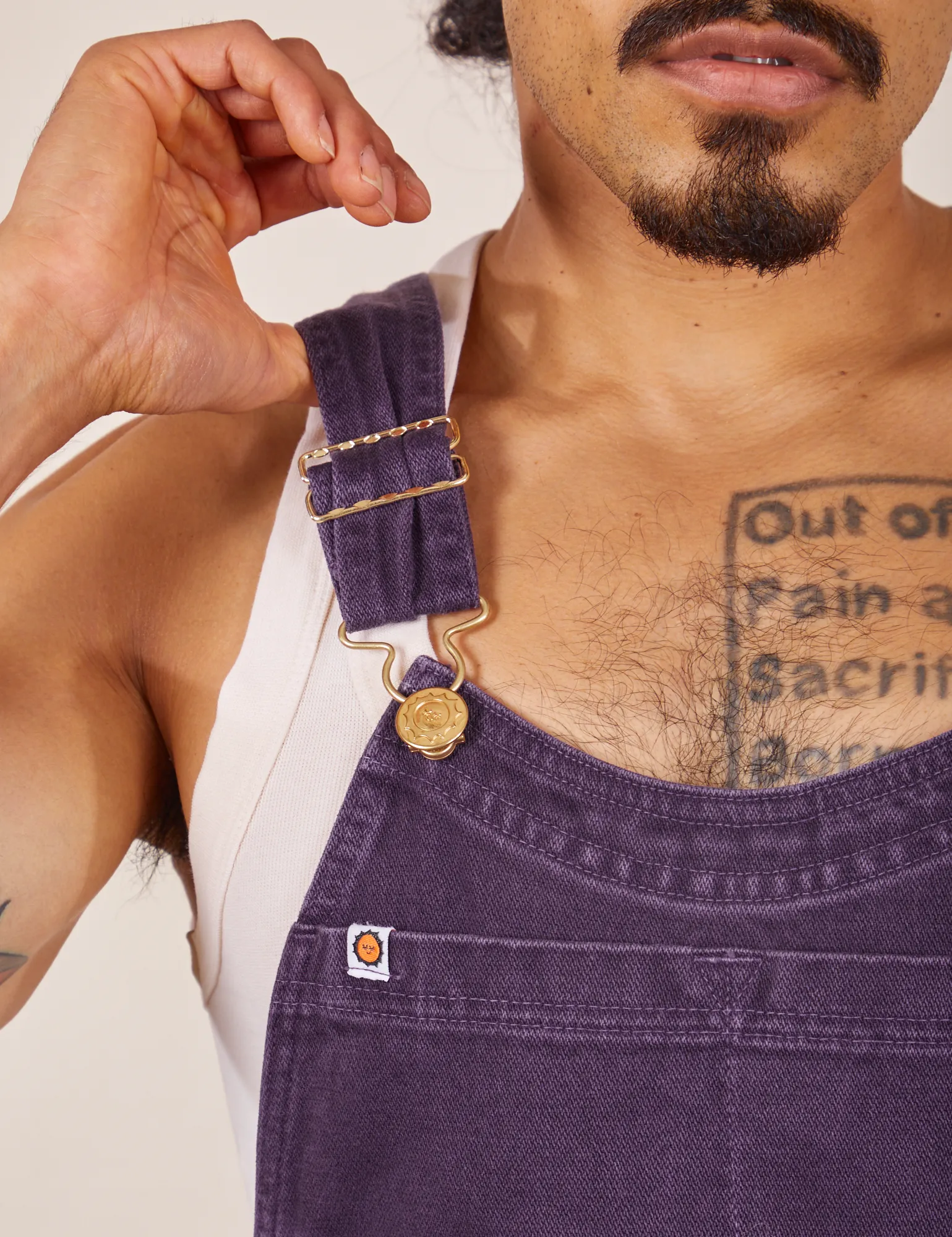 Original Overalls - Mono Nebula Purple *FINAL SALE* sold by Big Bud Press product image thumbnail 3