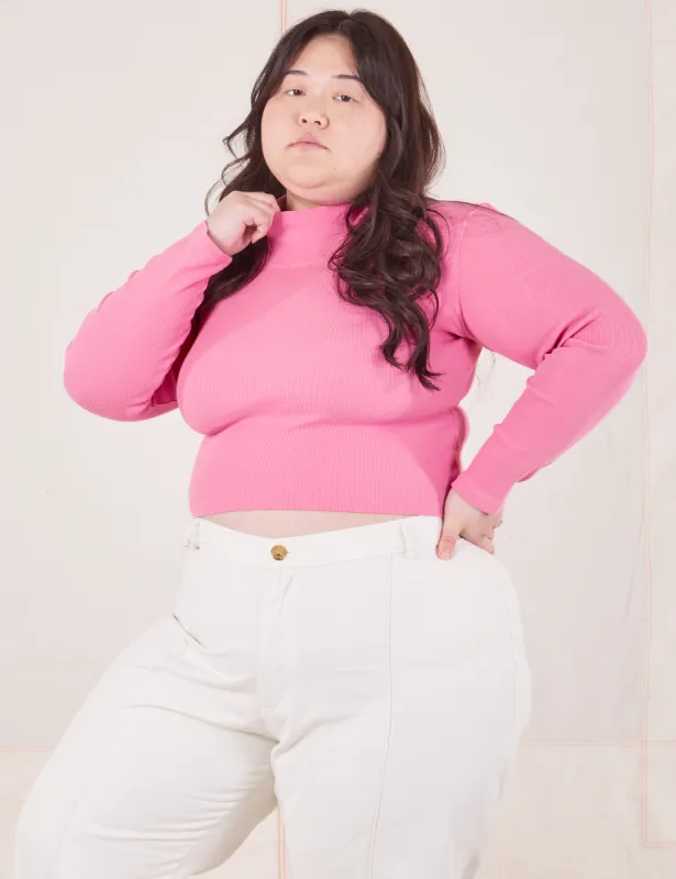 Essential Turtleneck - Bubblegum Pink *FINAL SALE* sold by Big Bud Press