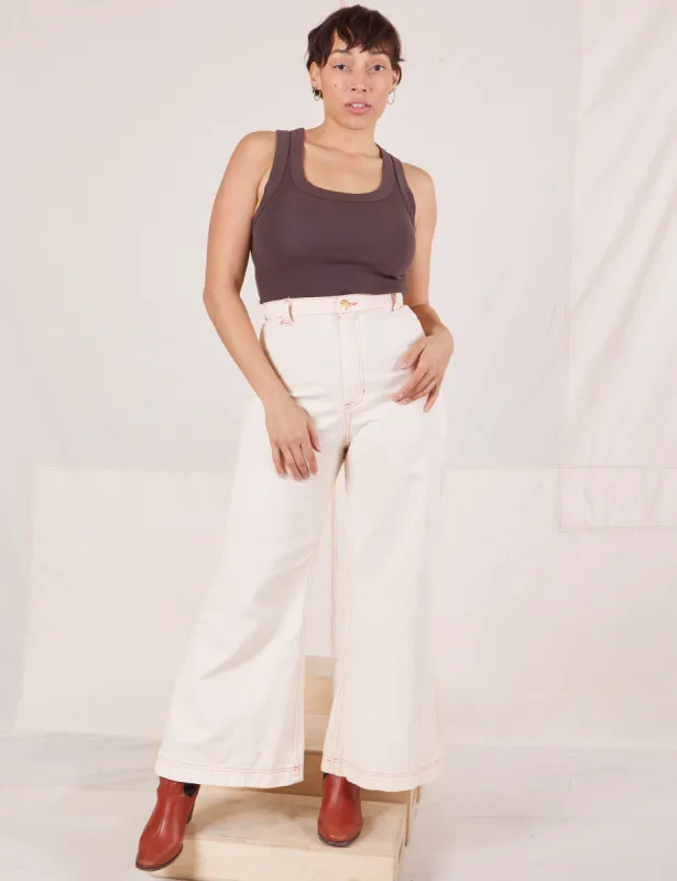 Bell Bottoms - Vintage Tee Off-White sold by Big Bud Press